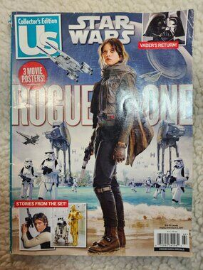 Us Collector's Edition Star Wars Rogue One Magazine Wenner Media 2017 Posters